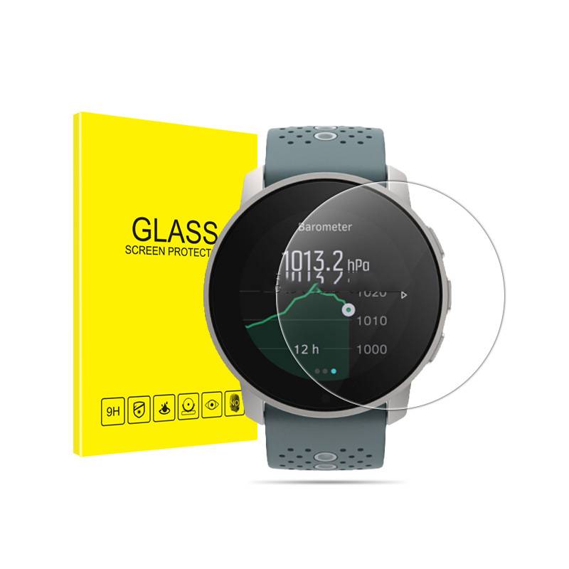SUUNTO 9 PEAK Displayschutzfolie, 2er-Pack gehärtetes Glas
