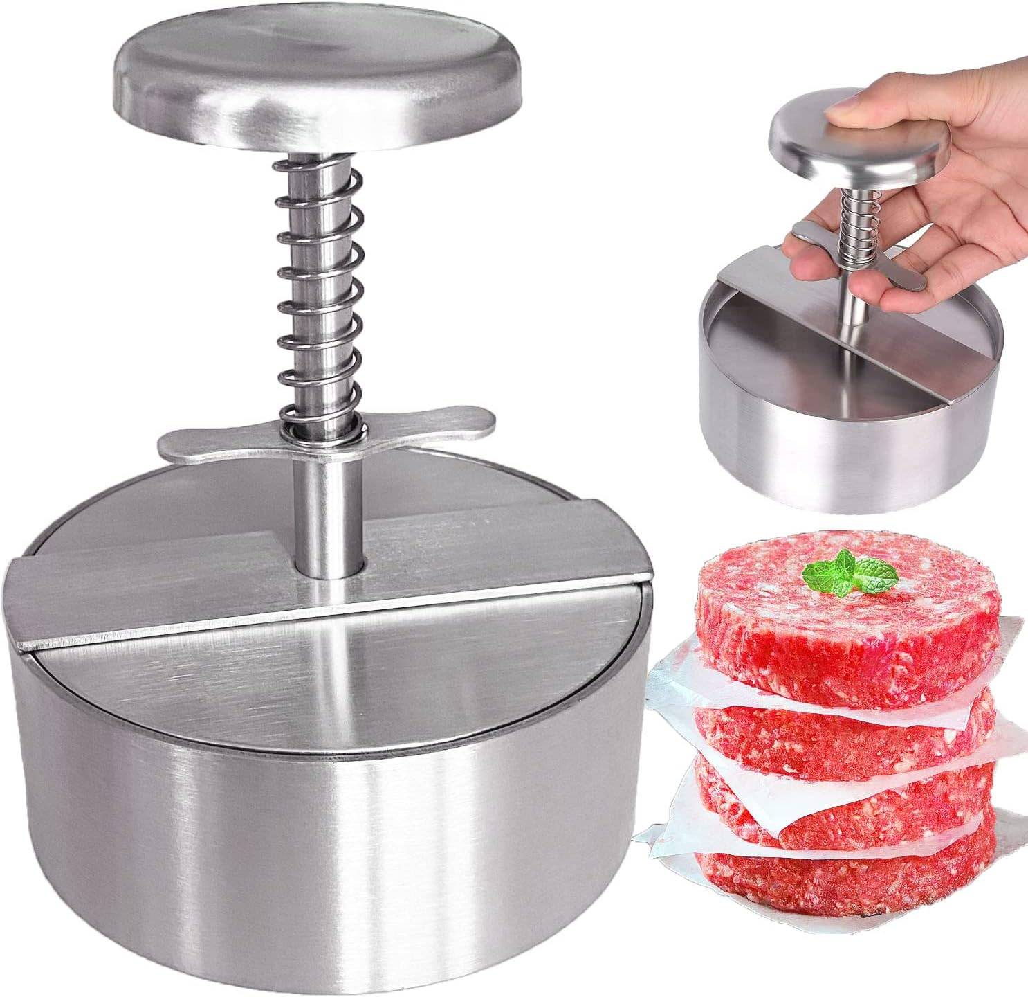 Burgerpresse aus Edelstahl 304 11 cm