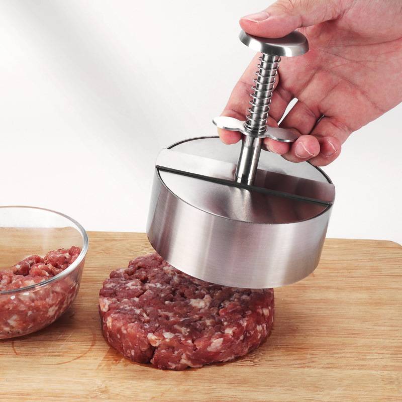 Burgerpresse aus Edelstahl 304 11 cm