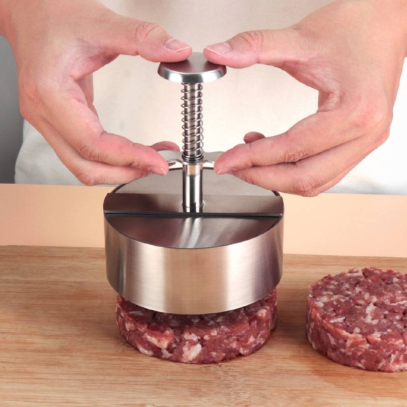 Burgerpresse aus Edelstahl 304 11 cm