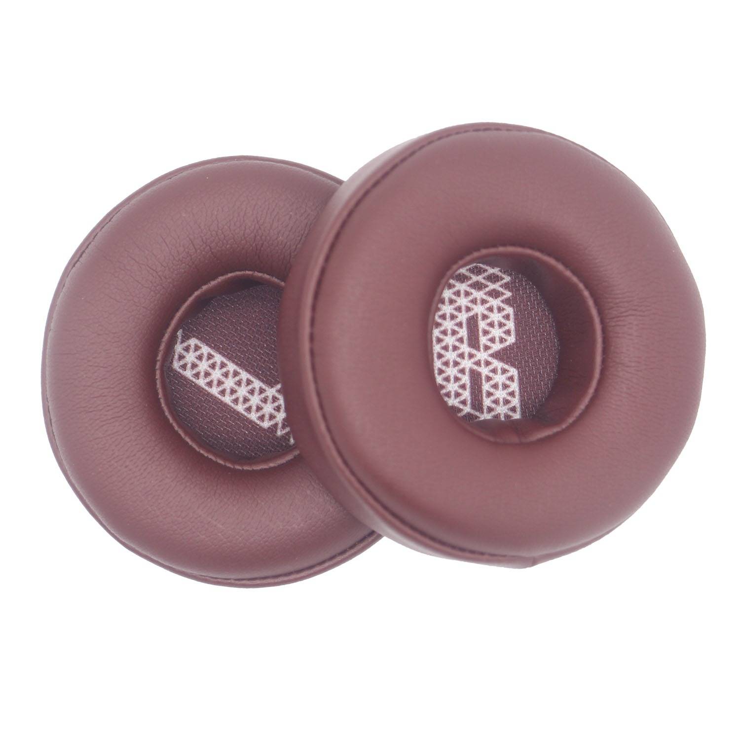Ersatz-Ohrpolster kompatibel mit JBL LIVE400BT & 460NC Kopfhörern - Proteinleder-Kissen (2er-Pack) Red