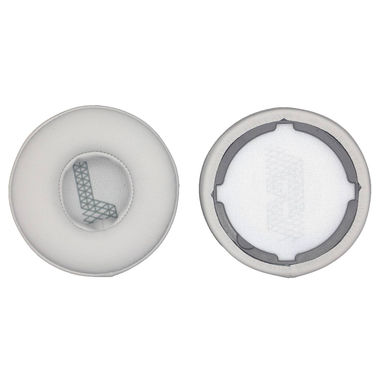 Ersatz-Ohrpolster kompatibel mit JBL LIVE400BT & 460NC Kopfhörern - Proteinleder-Kissen (2er-Pack) Grey