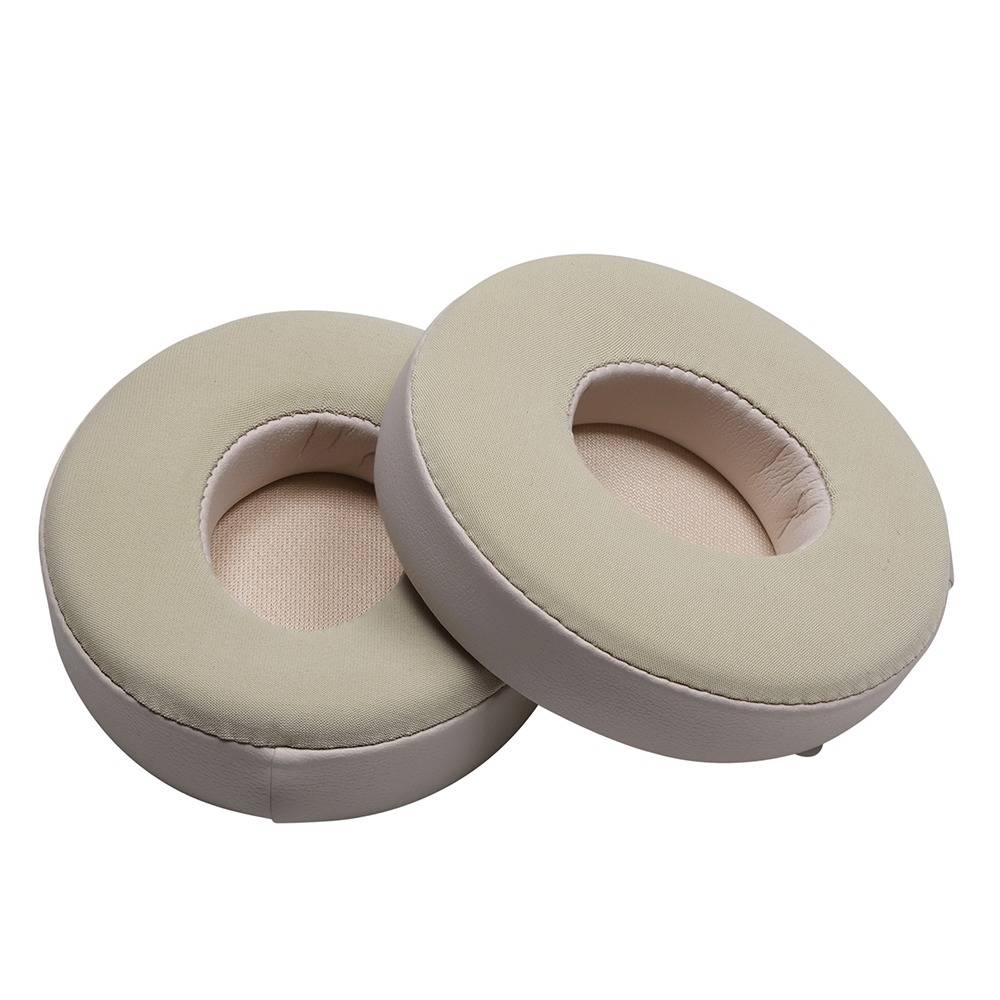 2 Stück Kühlgel-Ohrpolster kompatibel mit Beats Solo 2/3, Ersatz-Ohrkissen Beige