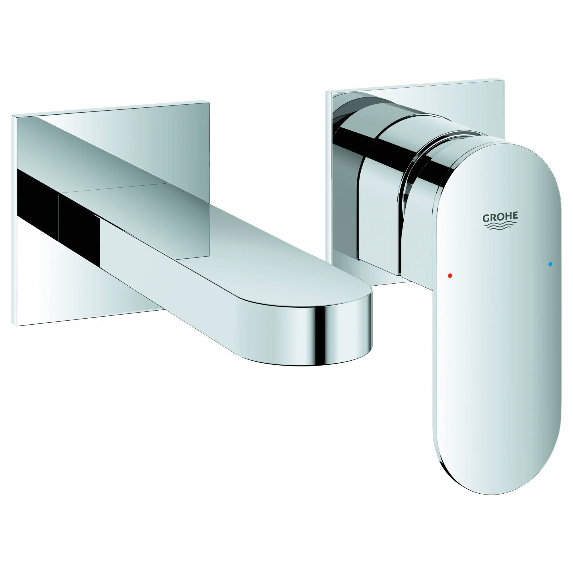 Grohe Waschtischbatterie, Plus, Wandmontage, Ausladung 147mm, chrom, 1 Stk.