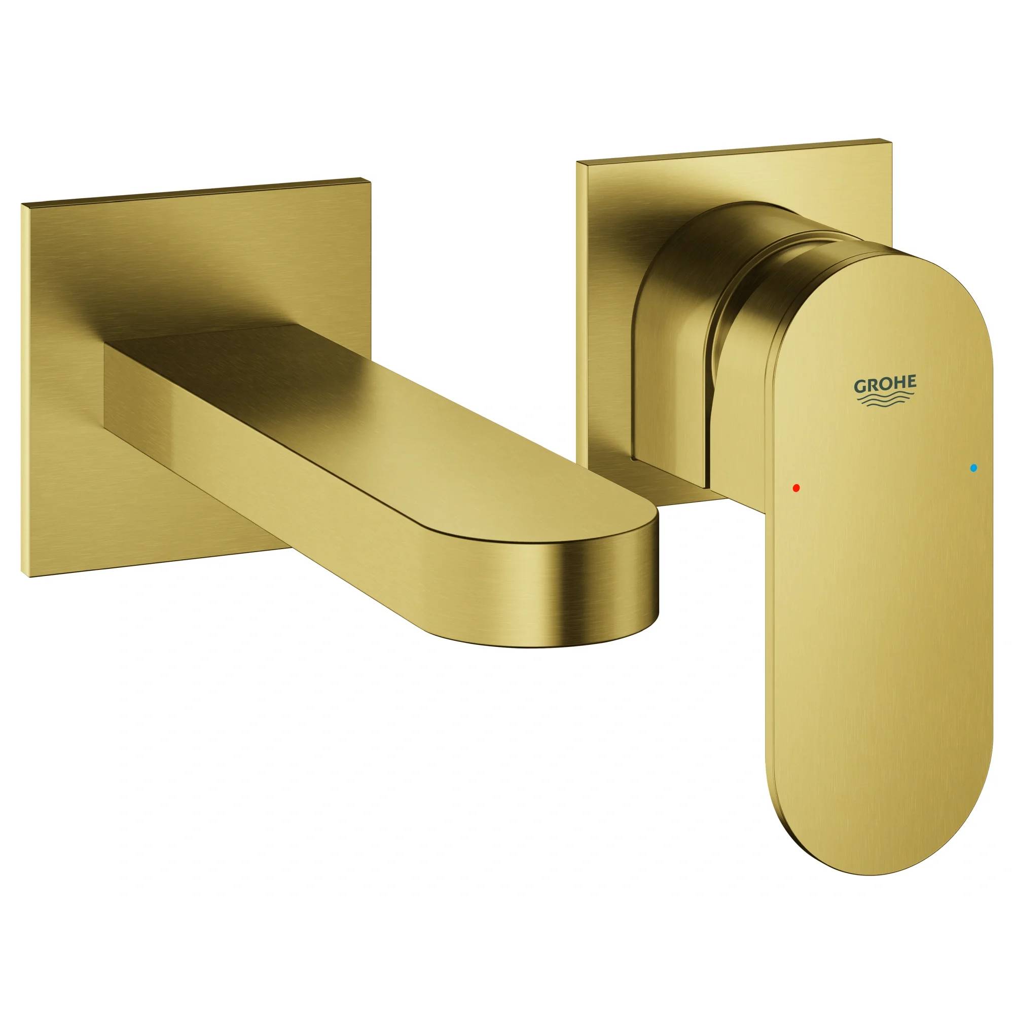 Grohe Waschtischbatterie, Plus, Wandmontage, 147mm, cool sunrise, 1 Stk.