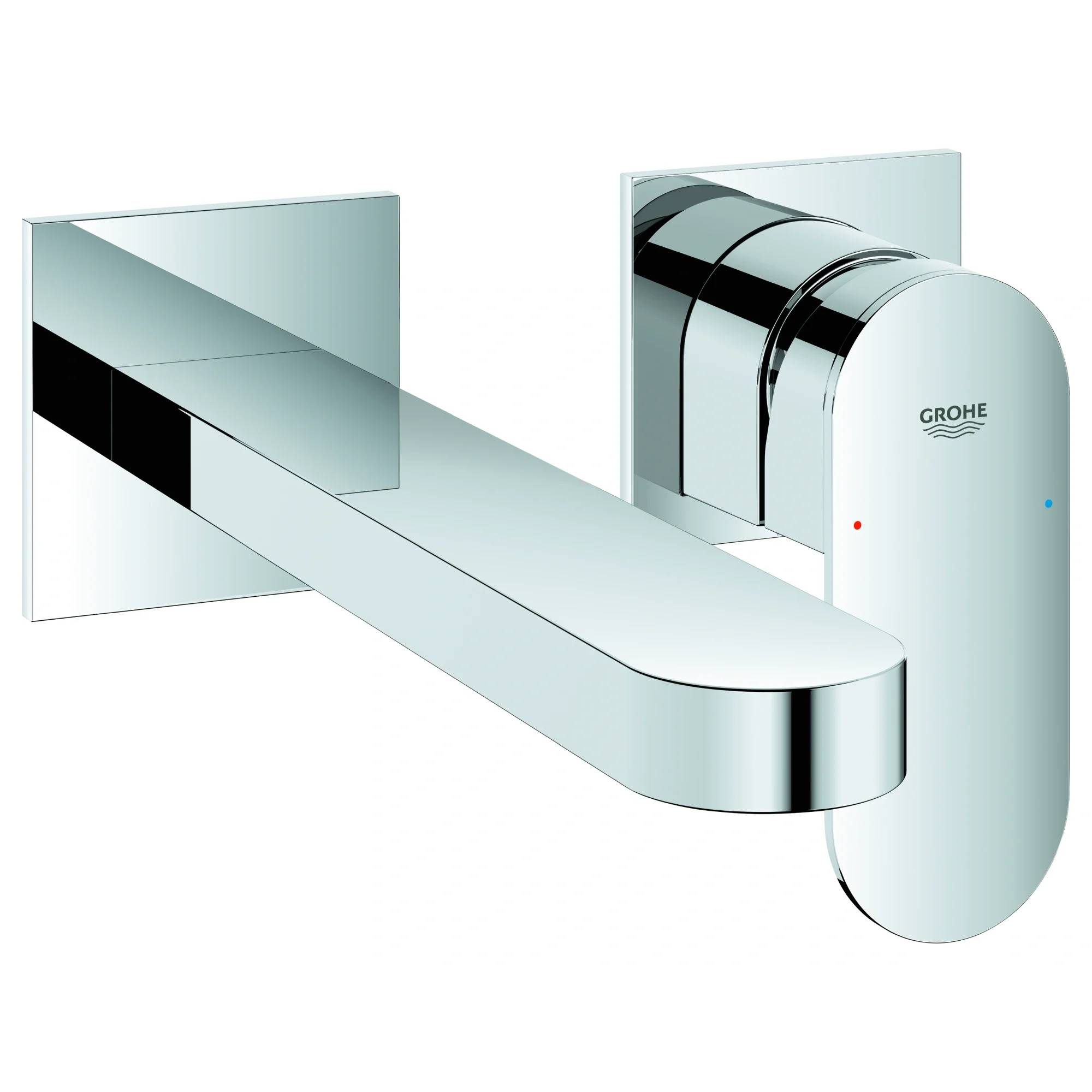 Grohe Waschtischbatterie, Plus, Wandmontage, Ausladung 203mm, chrom, 1 Stk.