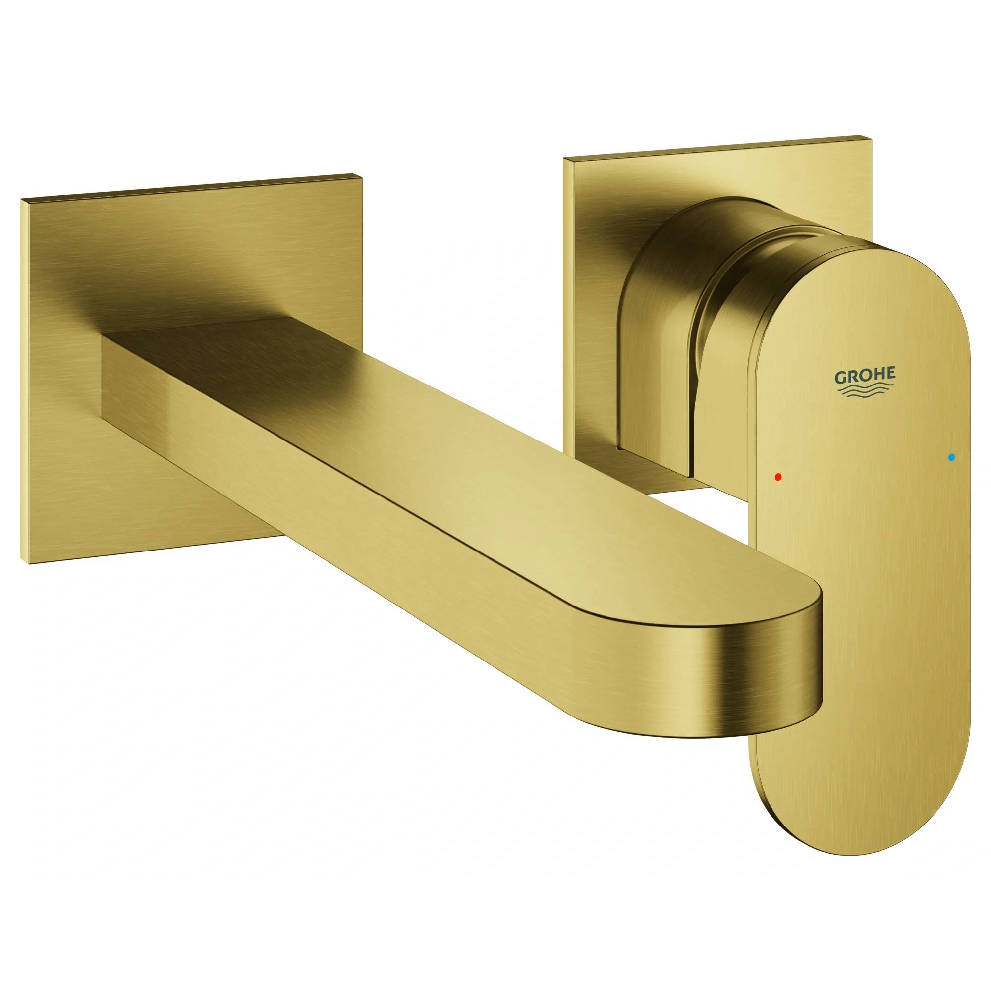 Grohe Waschtischbatterie, Plus, Wandmontage, Ausladung 203mm, cool sunrise, 1 Stk.