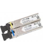 MikroTik 1250Mbit/s SFP Netzwerk-Transceiver-Modul 1.25G SM 20km LC DDMI