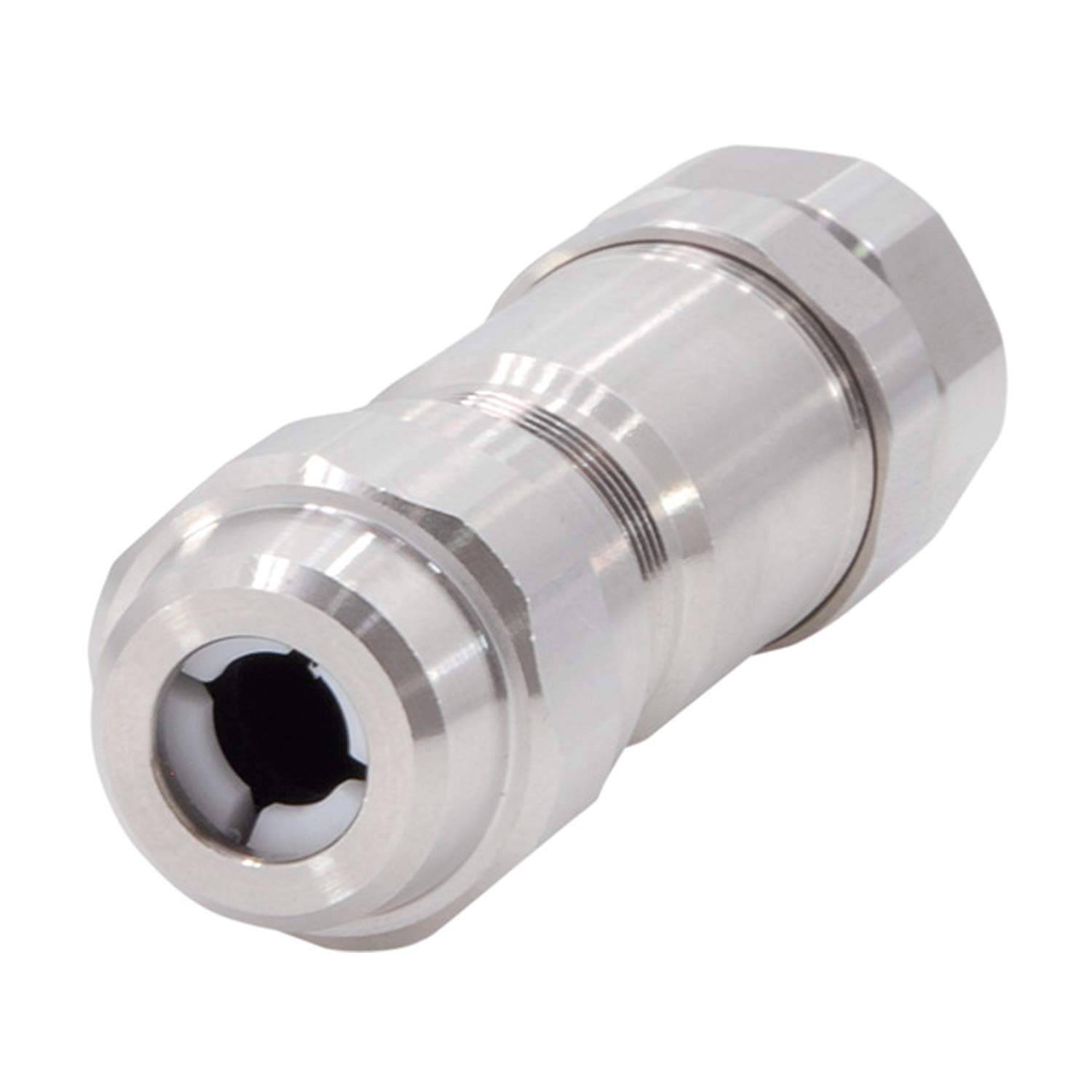M12 Sensorsteckverbinder gerade Buchse Schraubanschluss, Polzahl 4-polig Kabelabgang gerade, Klemmbereich 5,5mm - 8,6mm