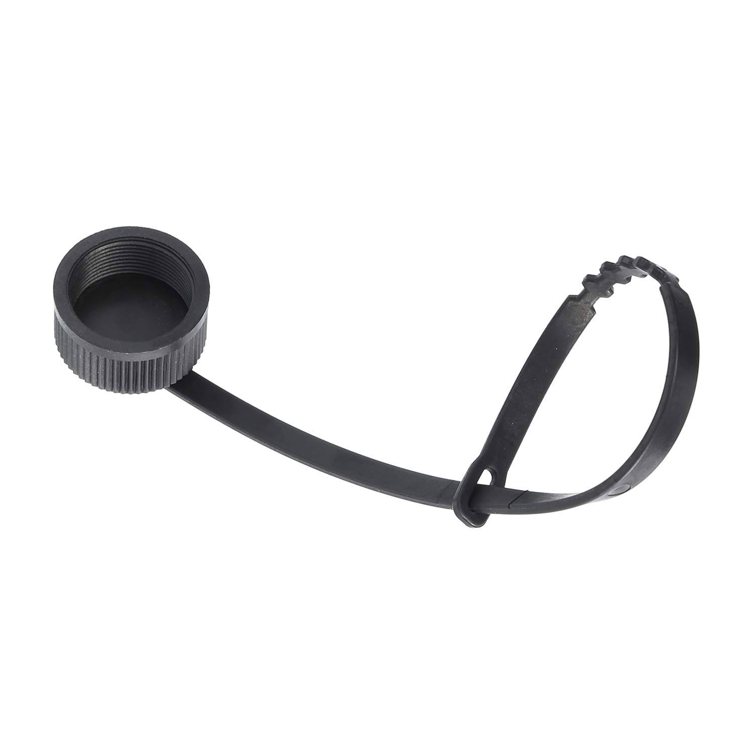 Schutzkappe M16 für Kabelsteckverbinder Stift Verliersicherung mit großer Schlaufe incl. Schraubverriegelung M16 - 1
