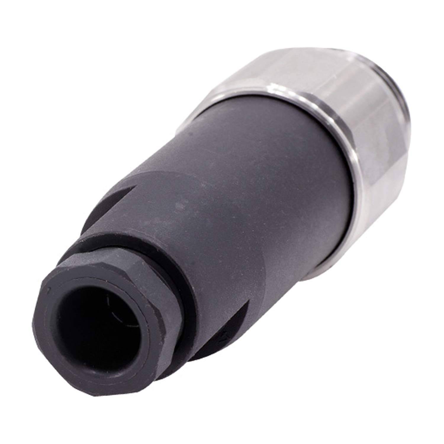 7/8"" Kabelsteckverbinder gerade Stift Schraubanschluss, Polzahl 2+PE Kabelabgang gerade, Klemmbereich 6,0mm - 8,0mm -