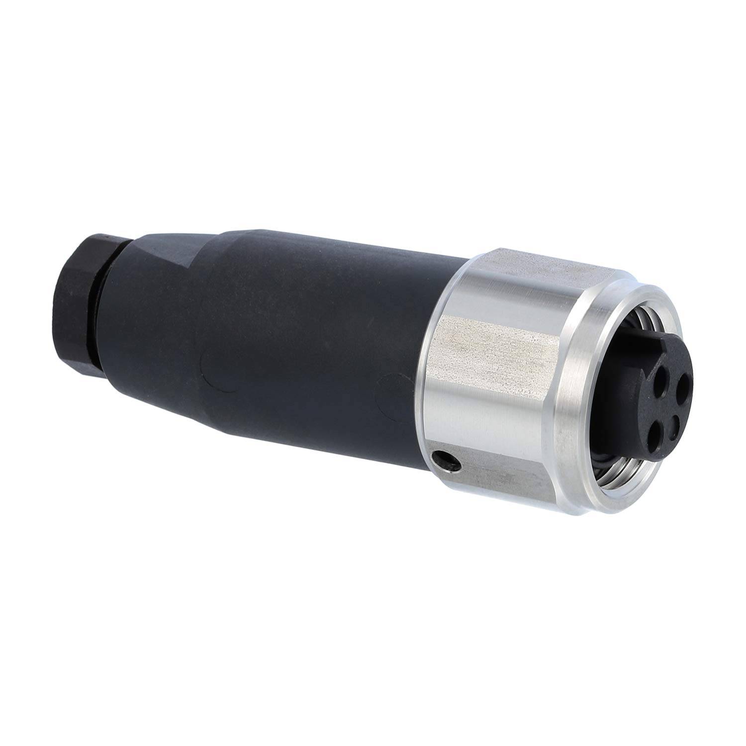 7/8"" Kabelsteckverbinder gerade Buchse Schraubanschluss, Polzahl 2+PE Kabelabgang gerade, Klemmbereich 6,0mm - 8,0mm -