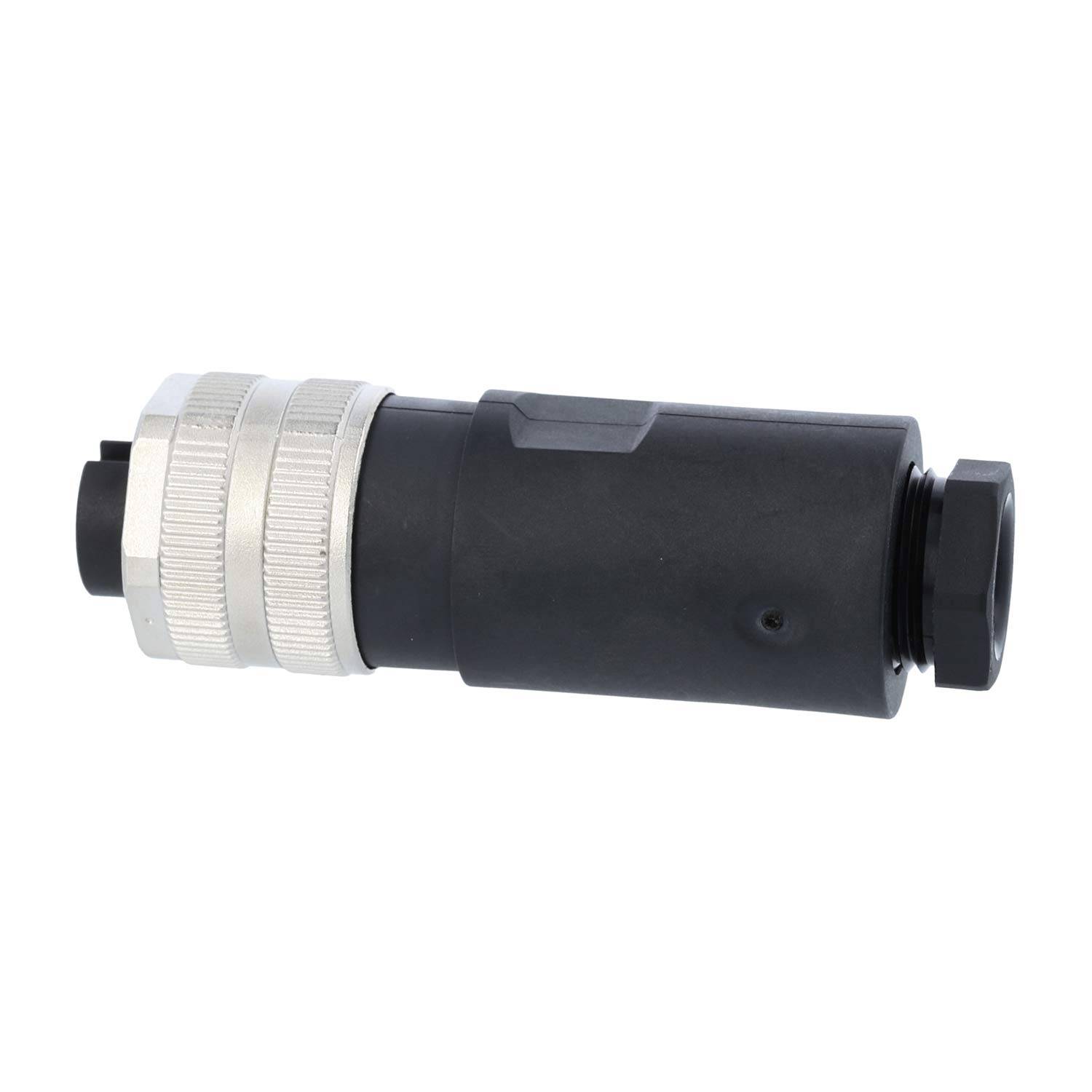 7/8"" Kabelsteckverbinder gerade Buchse Schraubanschluss, Polzahl 3+PE Kabelabgang gerade, Klemmbereich 8,0mm - 10,0mm