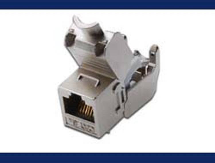 2x Digitus DN-93615 Digitus Keystone CAT6a Shield/WZ-frei