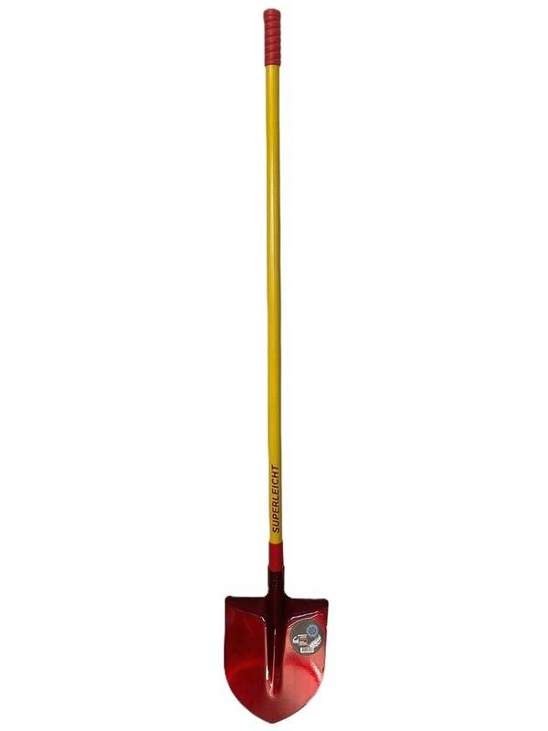 MMXX Frankfurter Schaufel aus Ergal Aluminium mit Fiberglasstiel 1390 mm, Superleicht