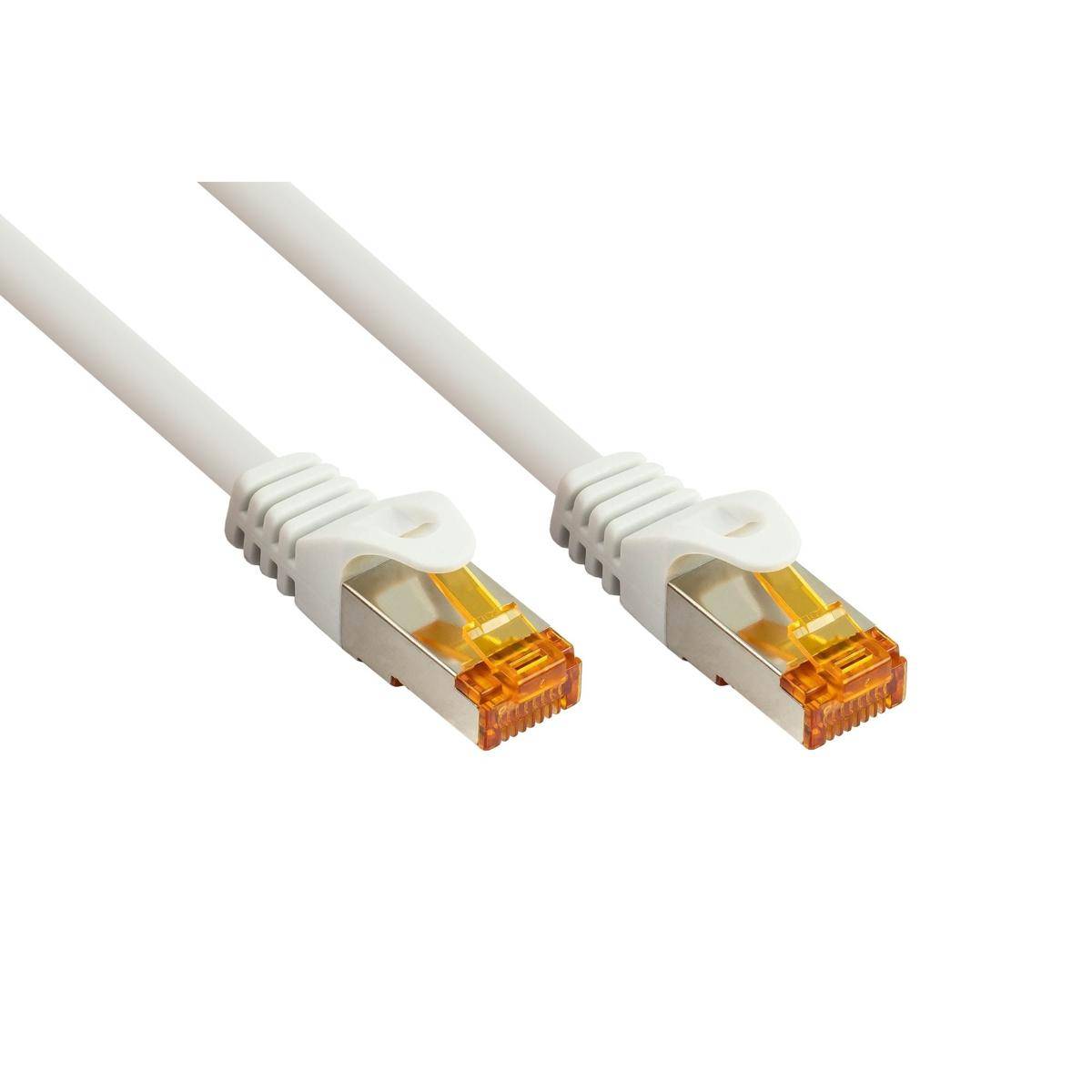 PK7-TPE-075W - Patchkabel Cat.7, S/FTP, 7,5m, weiß