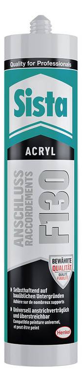 Walraven Acryl Sista F130 300ml für Anschlussfugen innen und außen weiß