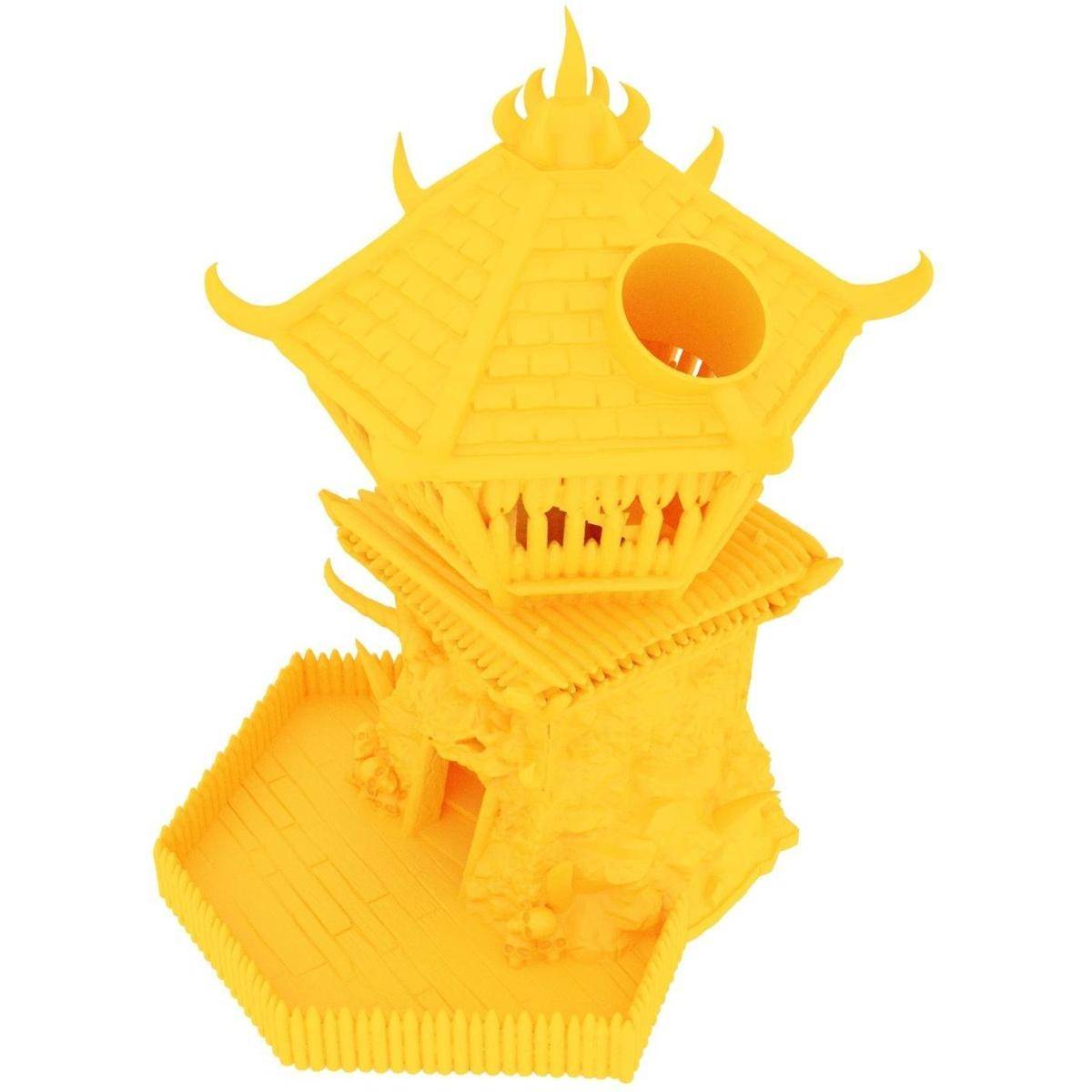Fates End Dice Tower: Barbarian, gelb