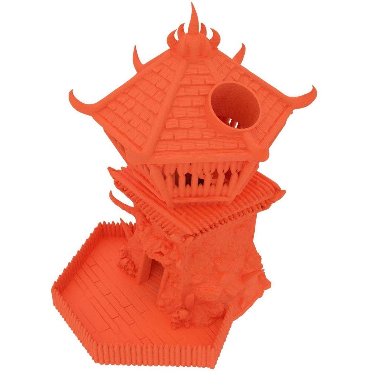 Fates End Dice Tower: Barbarian, orange