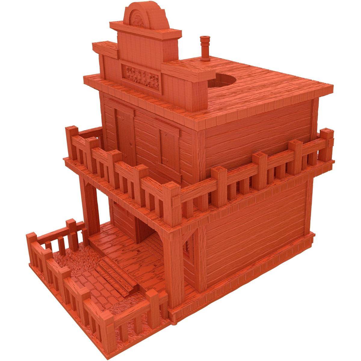 Fates End Dice Tower: Ghost Town, orange