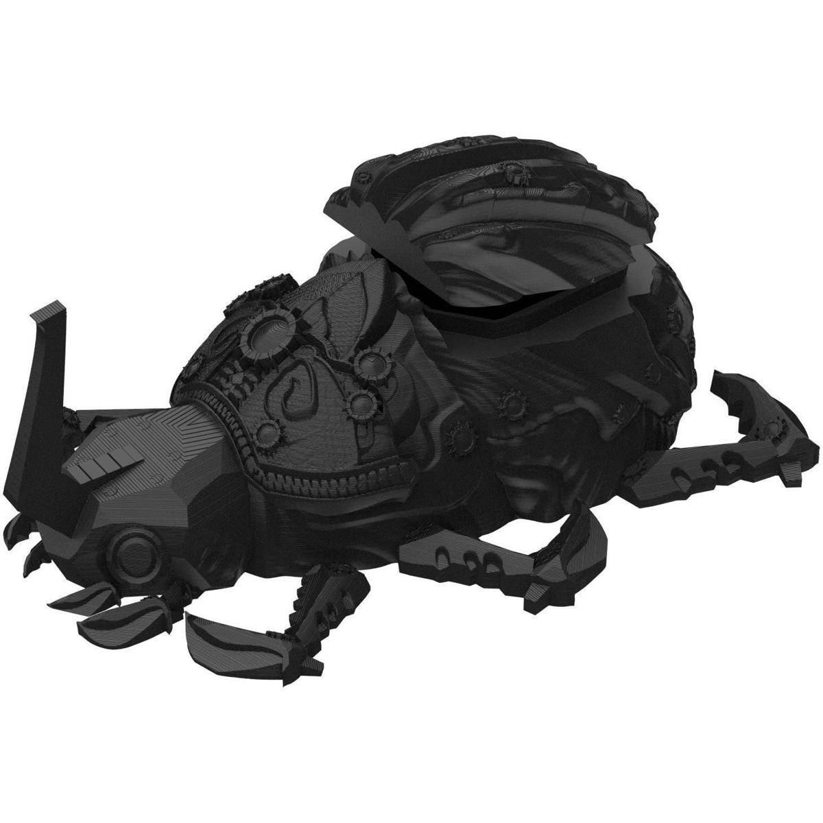 FH6195 - Fates End Dice Jail: Scarab, schwarz