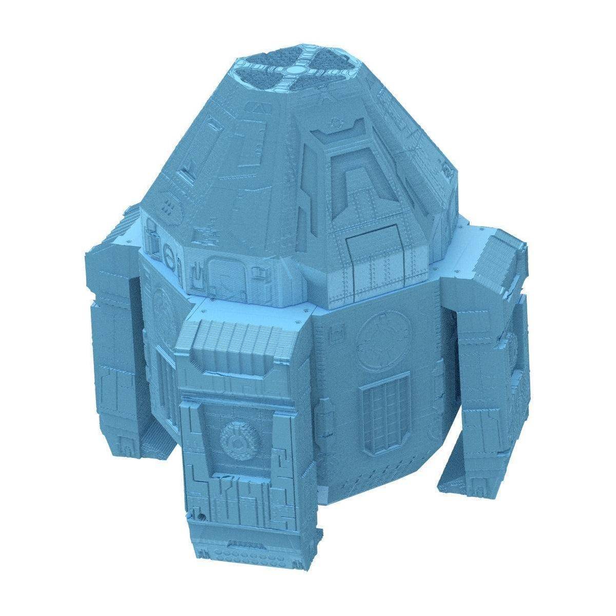 FH6177 - Fates End Dice Jail: Escape Pod, himmelblau
