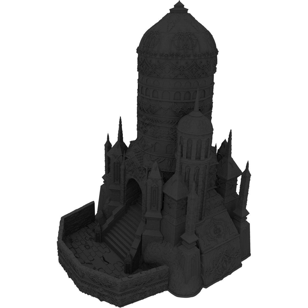 FH5042 - Fates End Dice Tower: Eladrin, schwarz