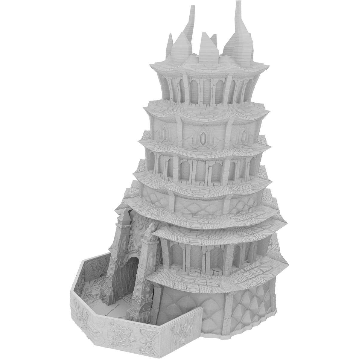 FH5052 - Fates End Dice Tower: Drow, grau