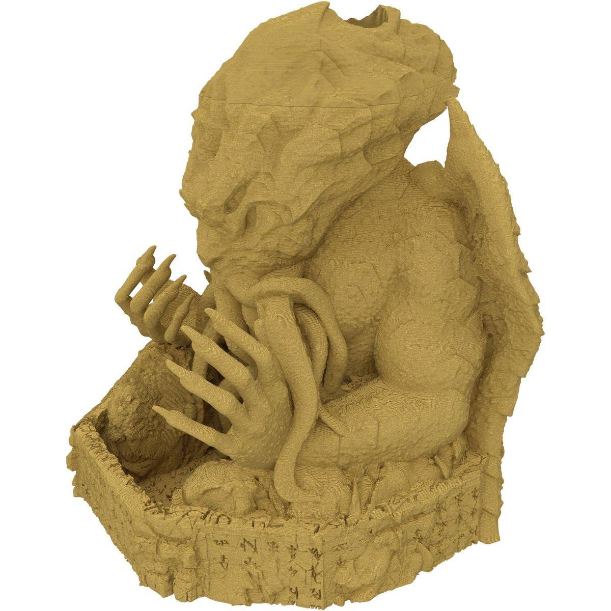 FH5524 - Fates End Dice Tower: Cthulhu, gold