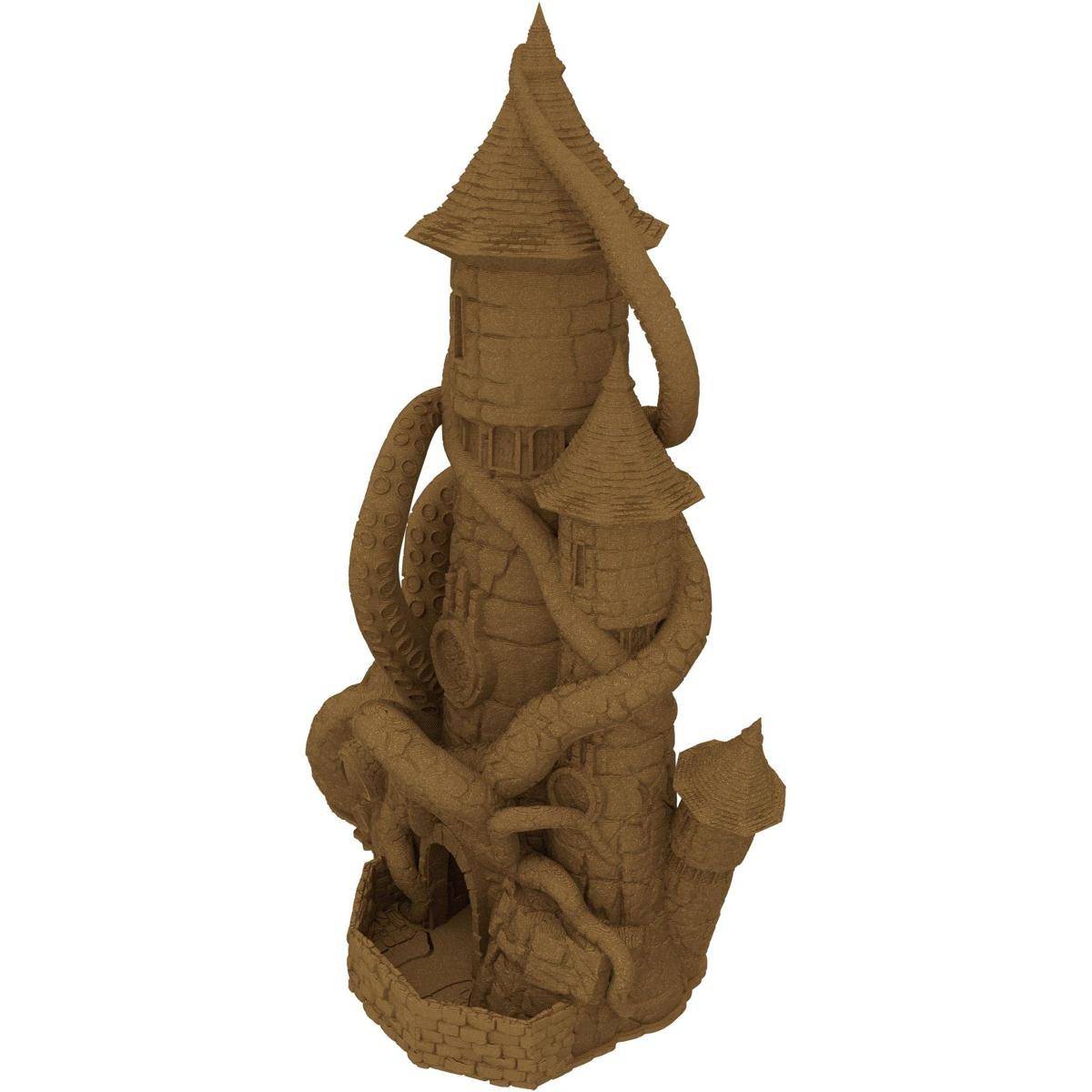 FH4948 - Fates End Dice Tower: Kraken, gold