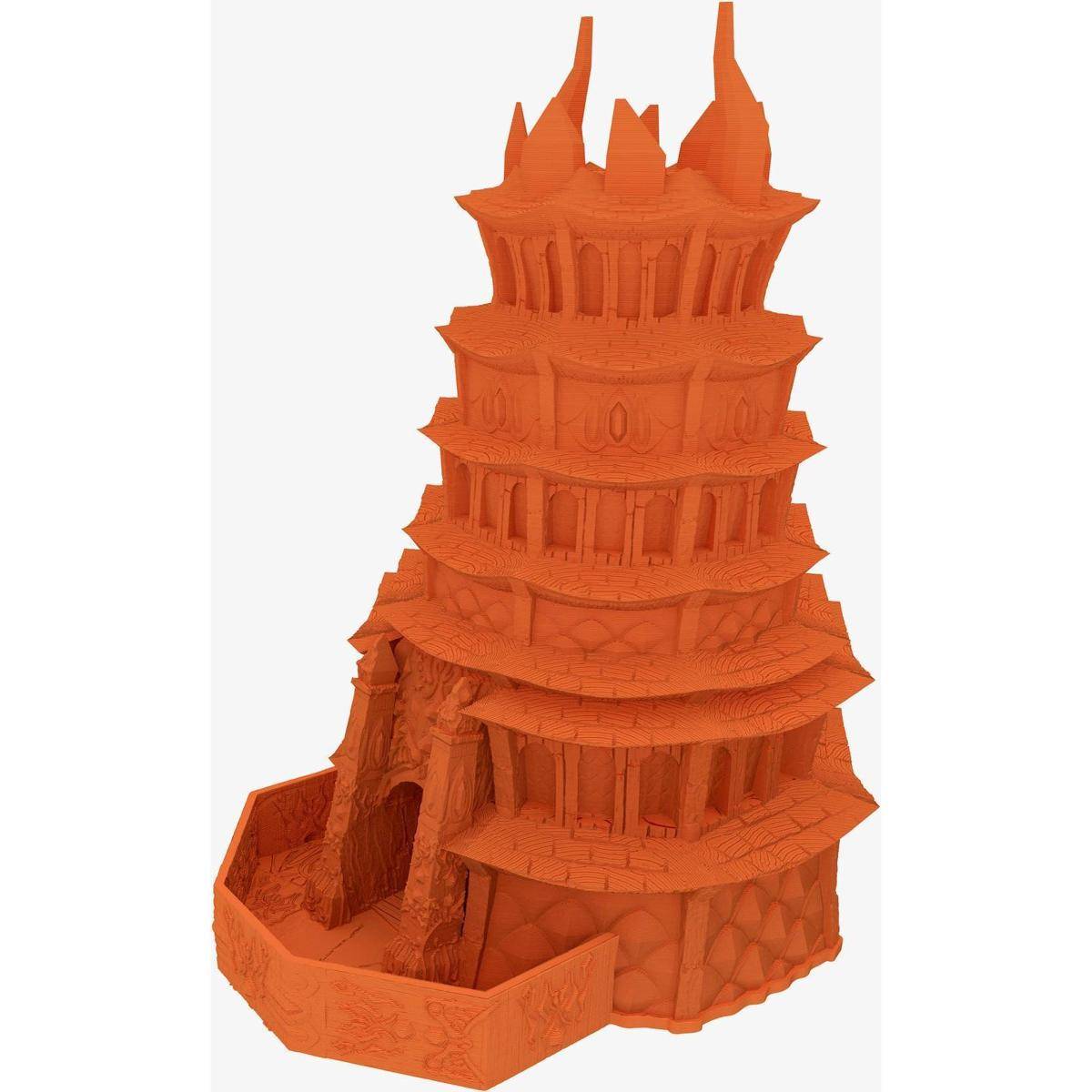 FH5046 - Fates End Dice Tower: Drow, orange