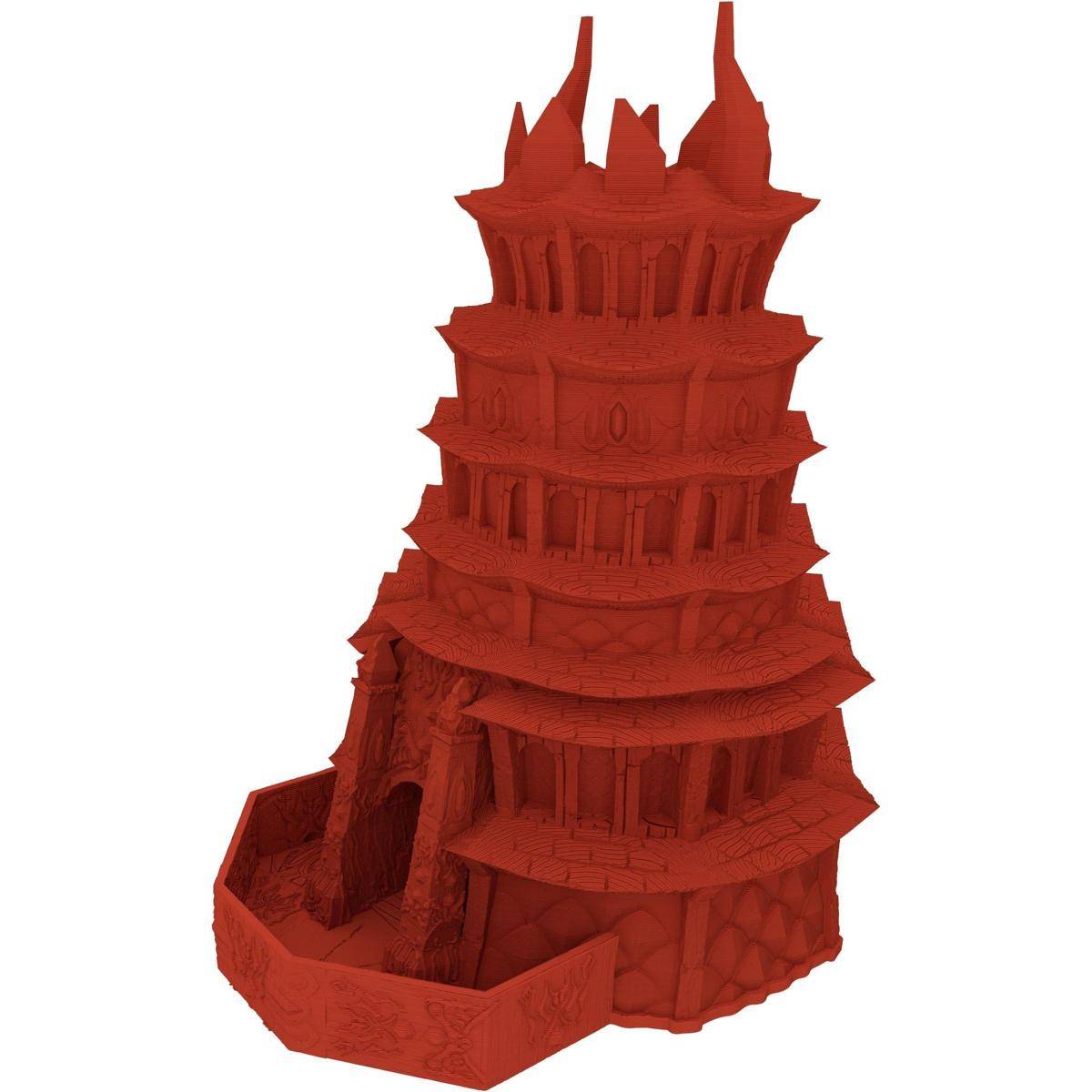 FH5047 - Fates End Dice Tower: Drow, kirschrot