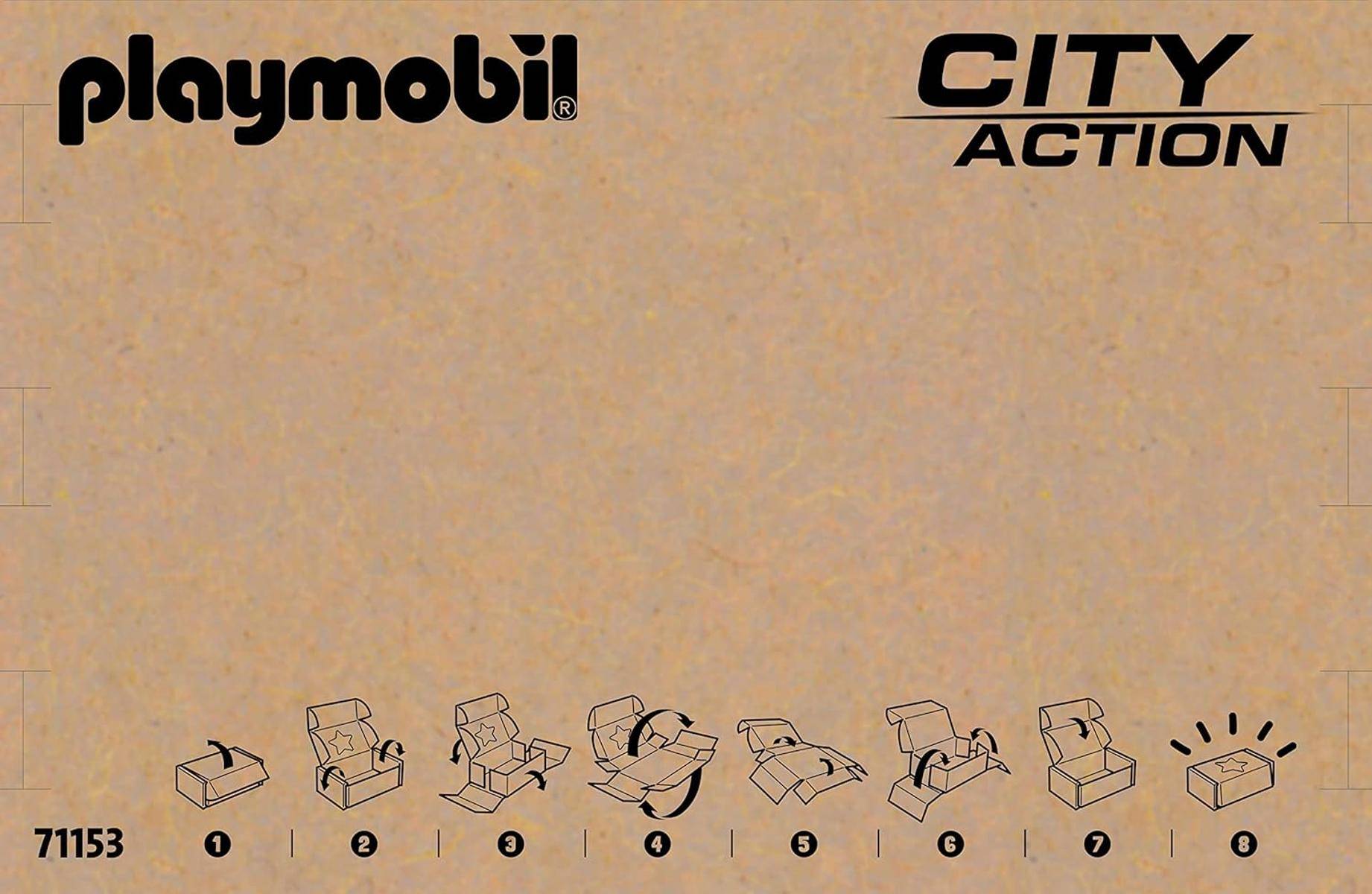 PLAYMOBIL City Action 71153 Flughafen mit Flugzeug und Tower 4+