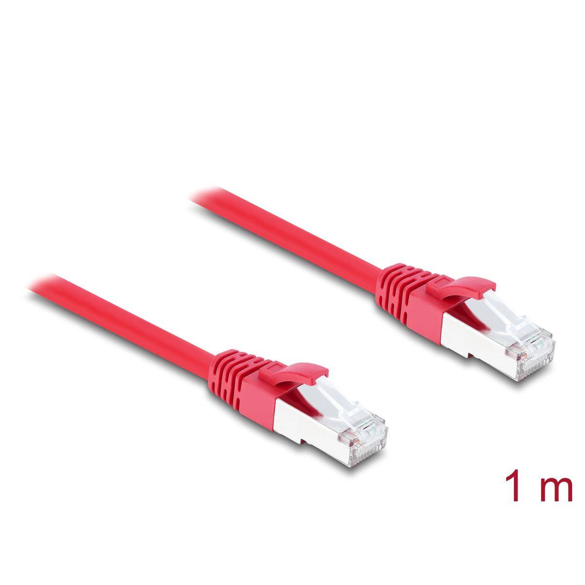 81184 - Patchkabel Cat.6a, S/FTP, 1m, rot