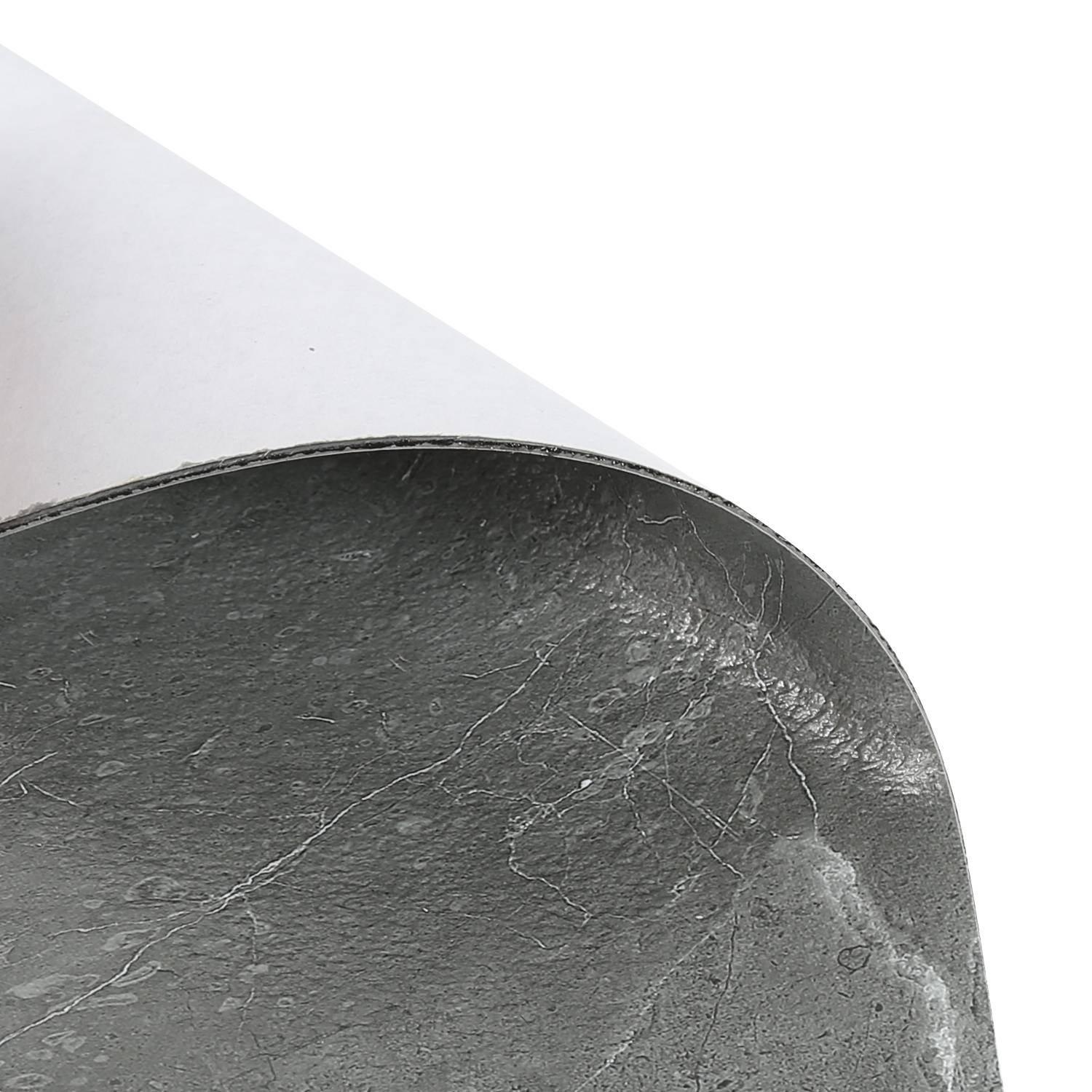 PVC Vinylboden Bodenbelag Vinyl Bodenfliesen 1 m² Selbstklebend Marmor Grau 11 Stück Marmor Nachbildung Fliesen Design Bodenbelag gefühlsecht