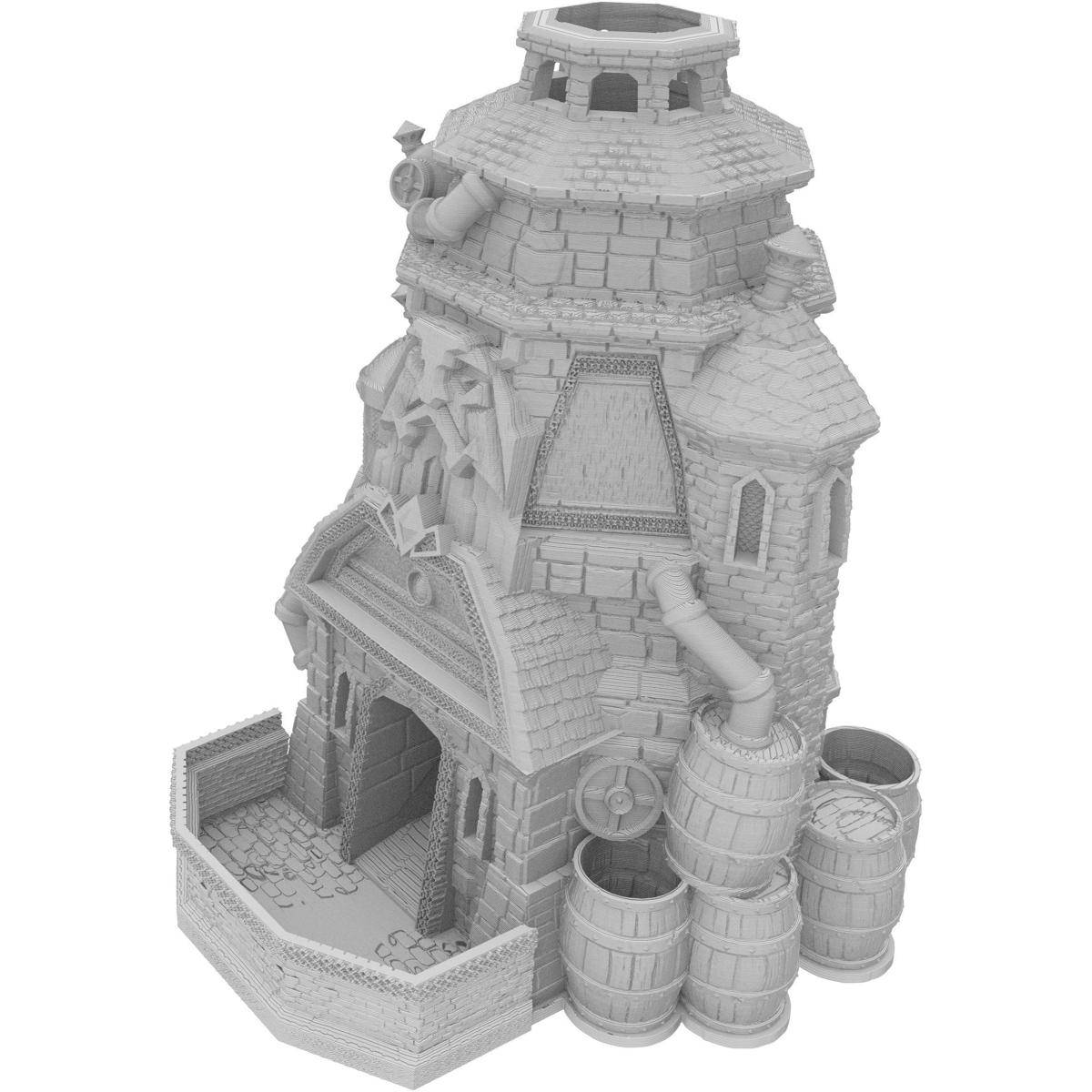FH5063 - Fates End Dice Tower: Brewery, grau