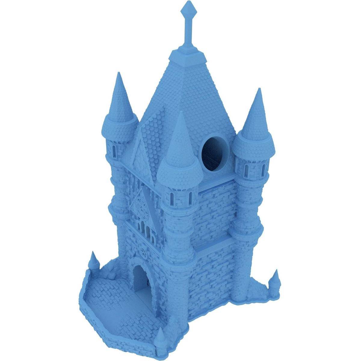 Fates End Dice Tower: Cleric, himmelblau