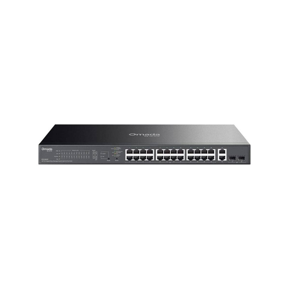 ES228GP - Omada ES228GP 28-Port Gigabit Easy Managed Switch 24-Port PoE+
