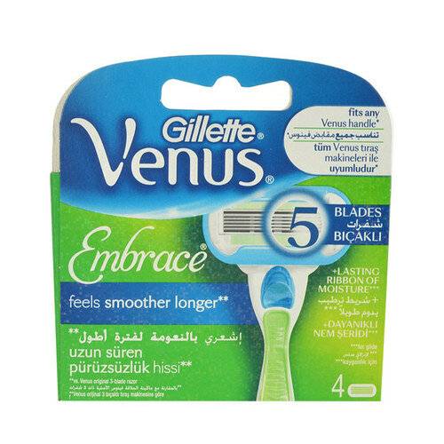 Venus Gillette 4 pc