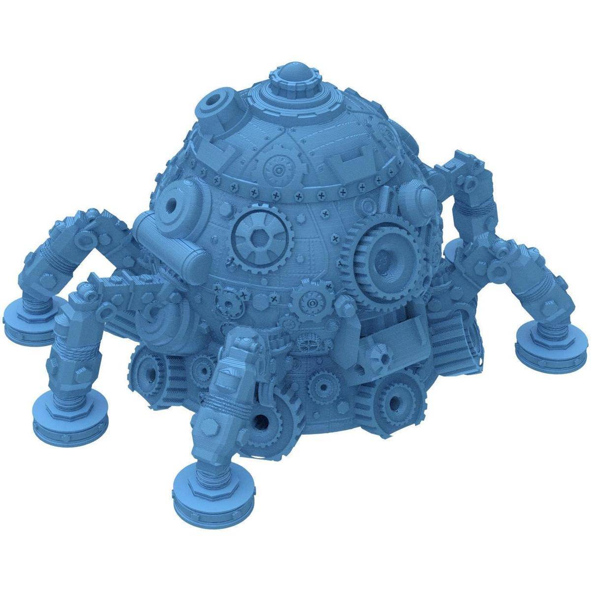 FH6135 - Fates End Dice Jail: Octotank, himmelblau