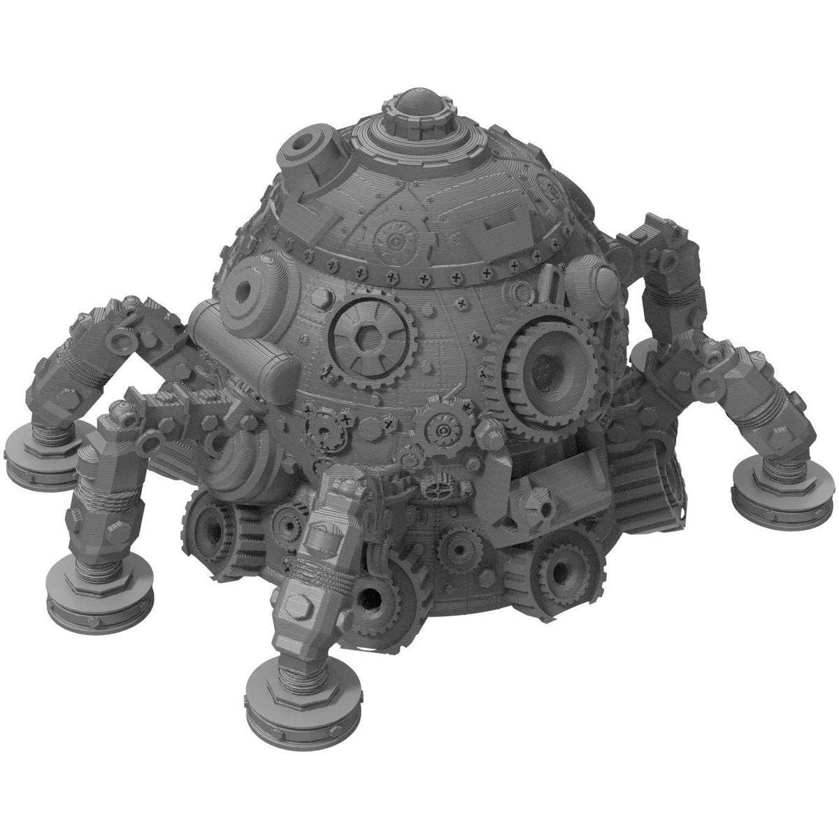 FH6137 - Fates End Dice Jail: Octotank, grau
