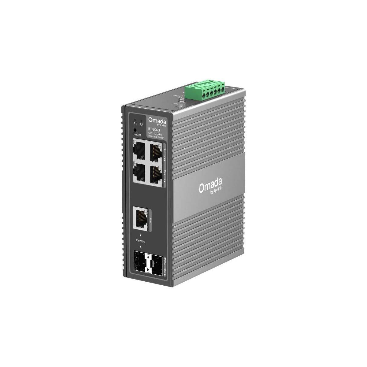 IES206G – Omada 6-Port Gigabit Industrie-Switch mit einfacher Verwaltung