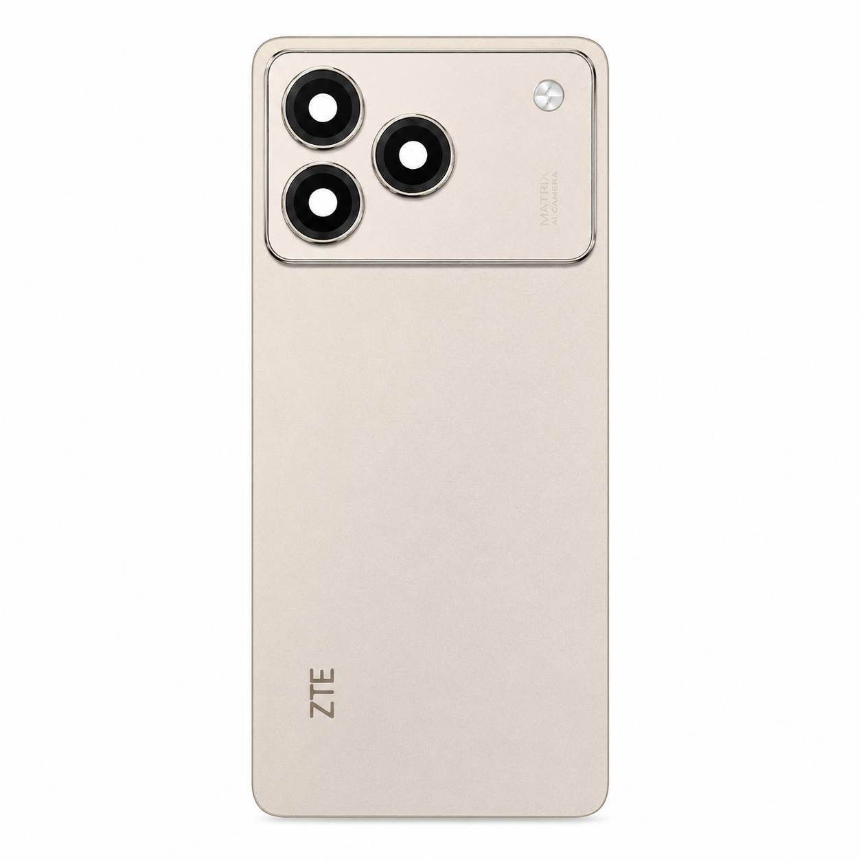 Backcover Kamera Rahmen für ZTE Blade A76 4G Grau