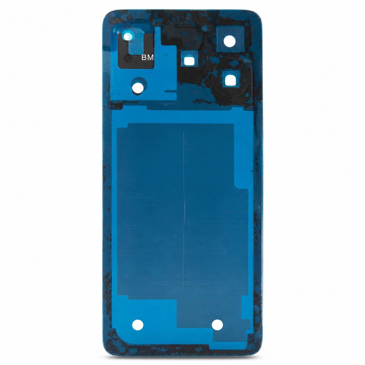 Backcover Kamera Rahmen für ZTE Blade A76 4G Grau