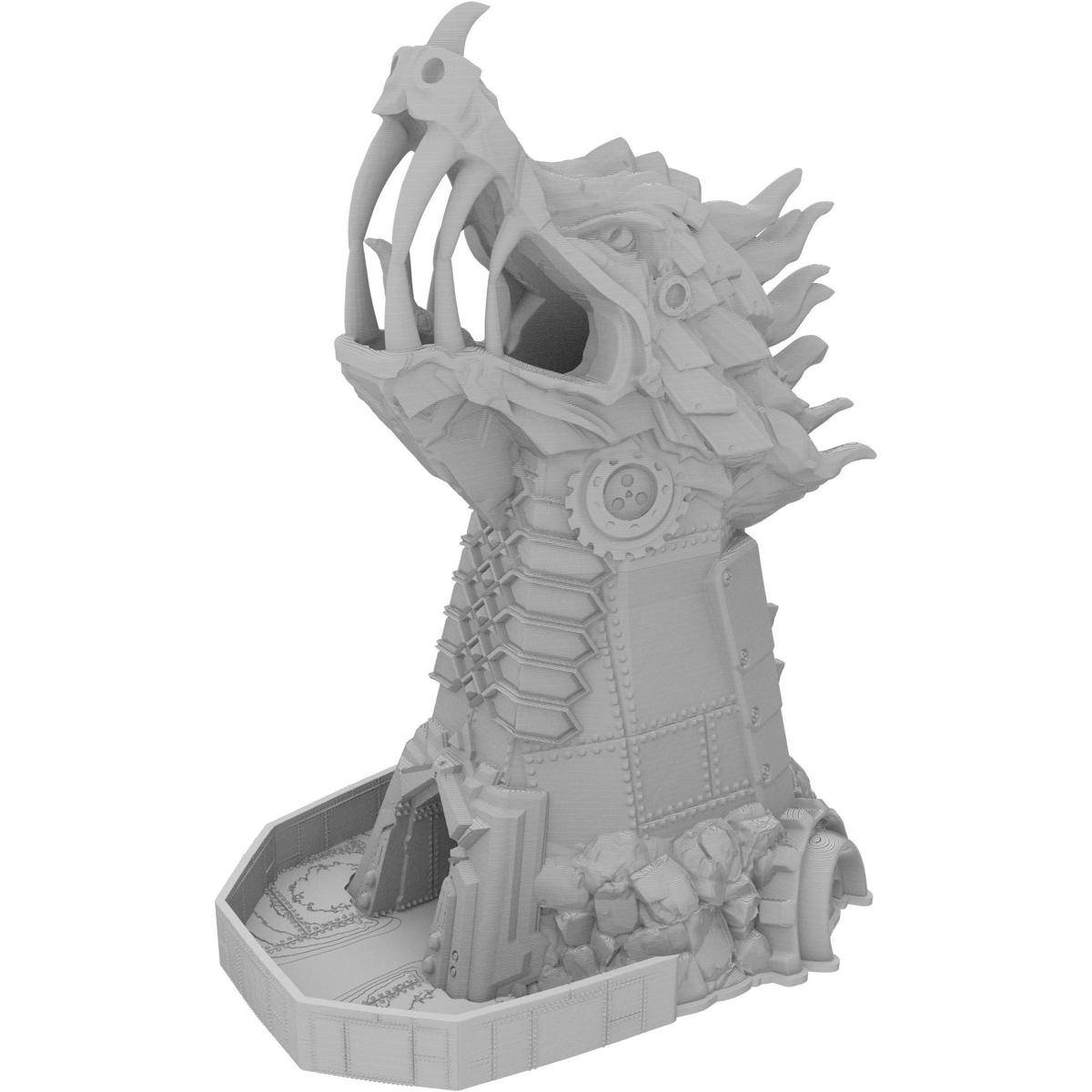 FH4913 - Fates End Dice Tower: Clockwork Monster, grau