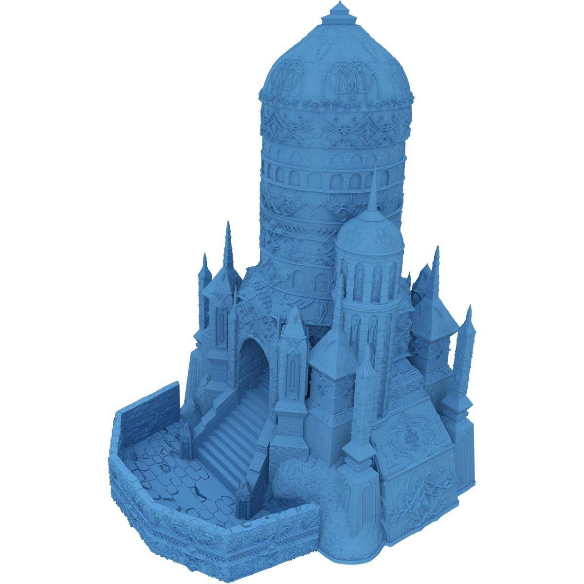 FH5040 - Fates End Dice Tower: Eladrin, himmelblau