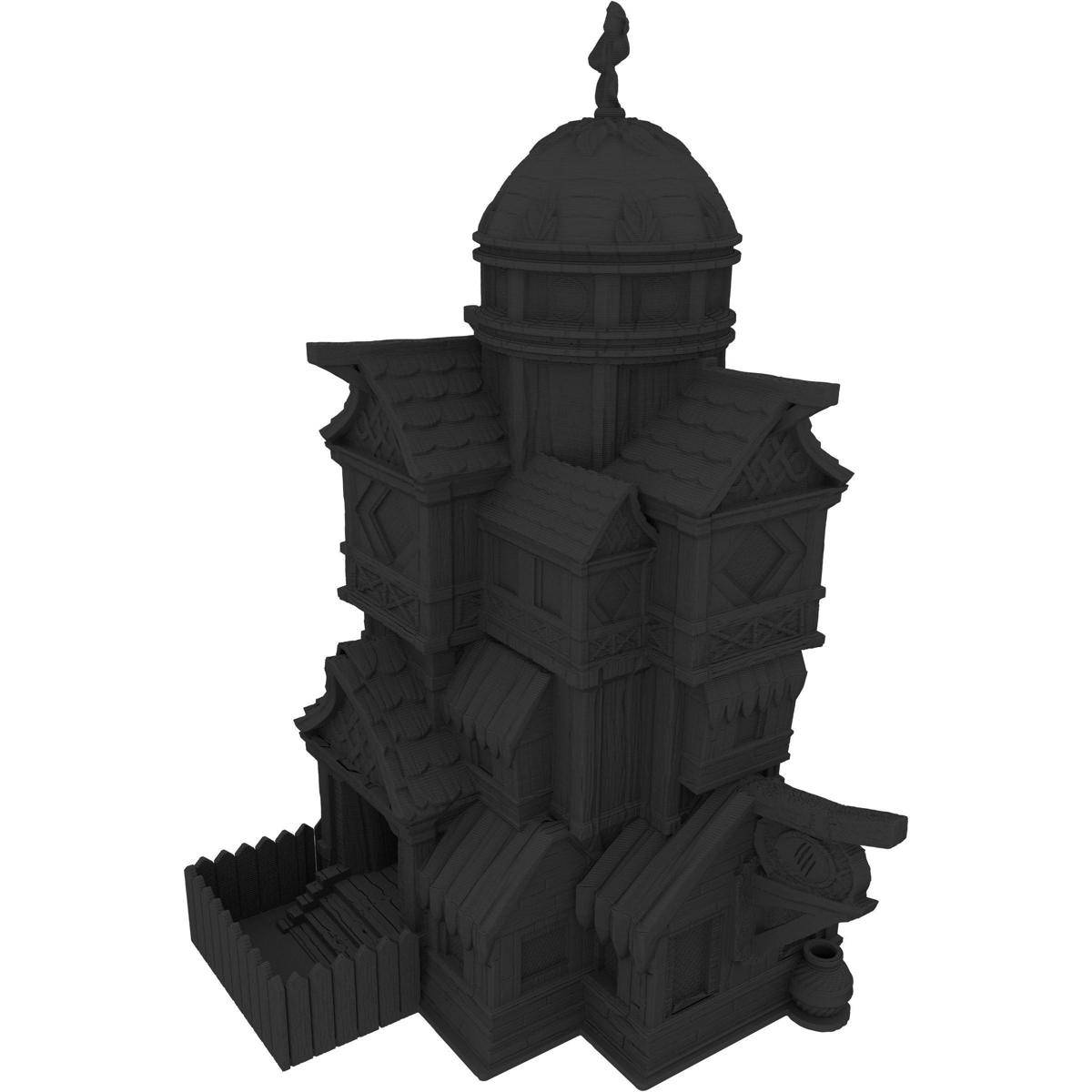FH5075 - Fates End Dice Tower: Cat Folk, schwarz