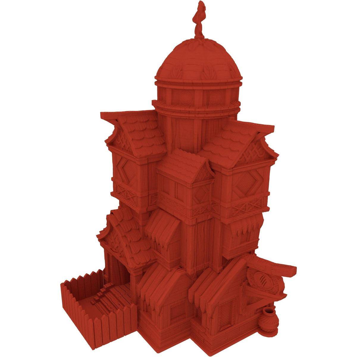 FH5069 - Fates End Dice Tower: Cat Folk, kirschrot