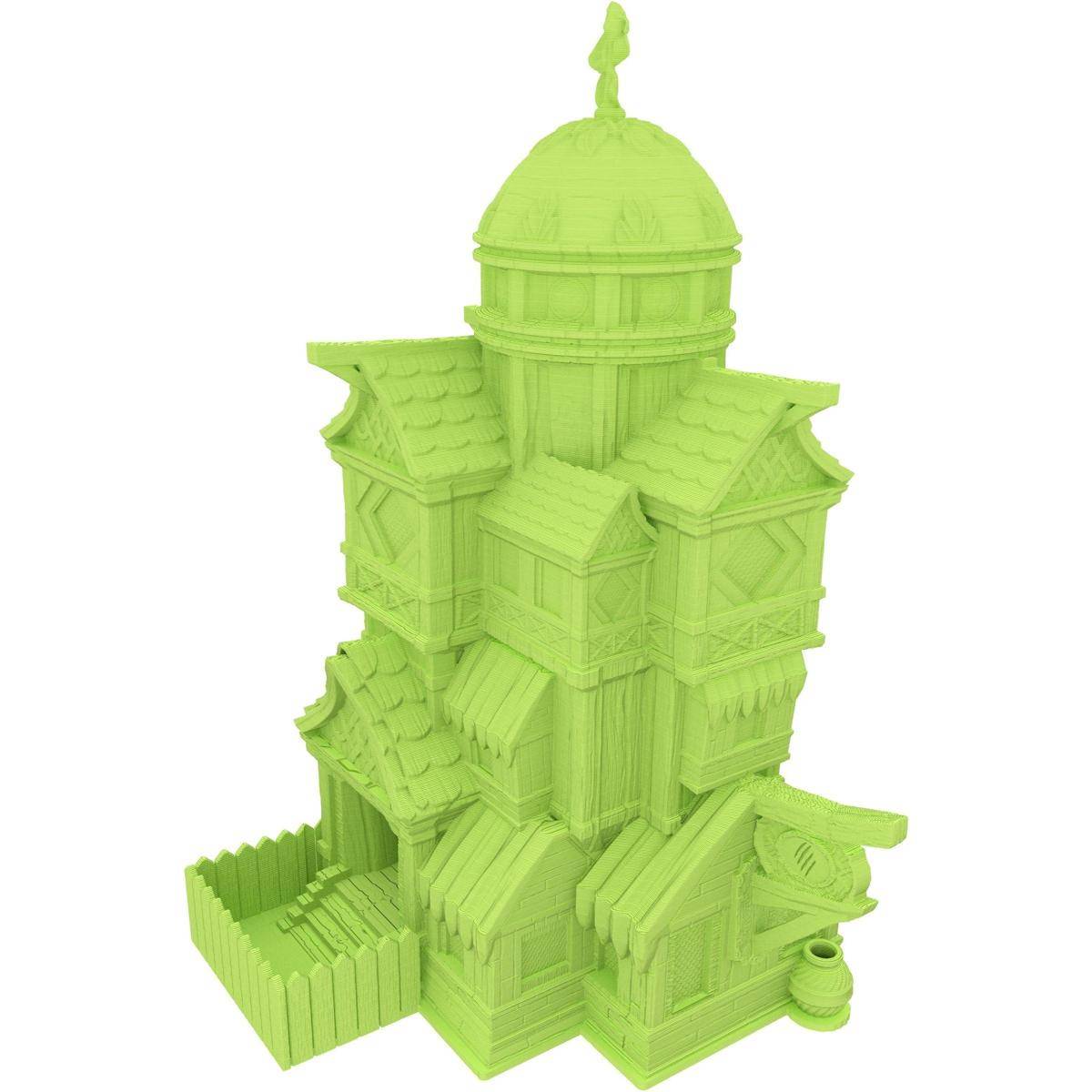 FH5072 - Fates End Dice Tower: Cat Folk, grün