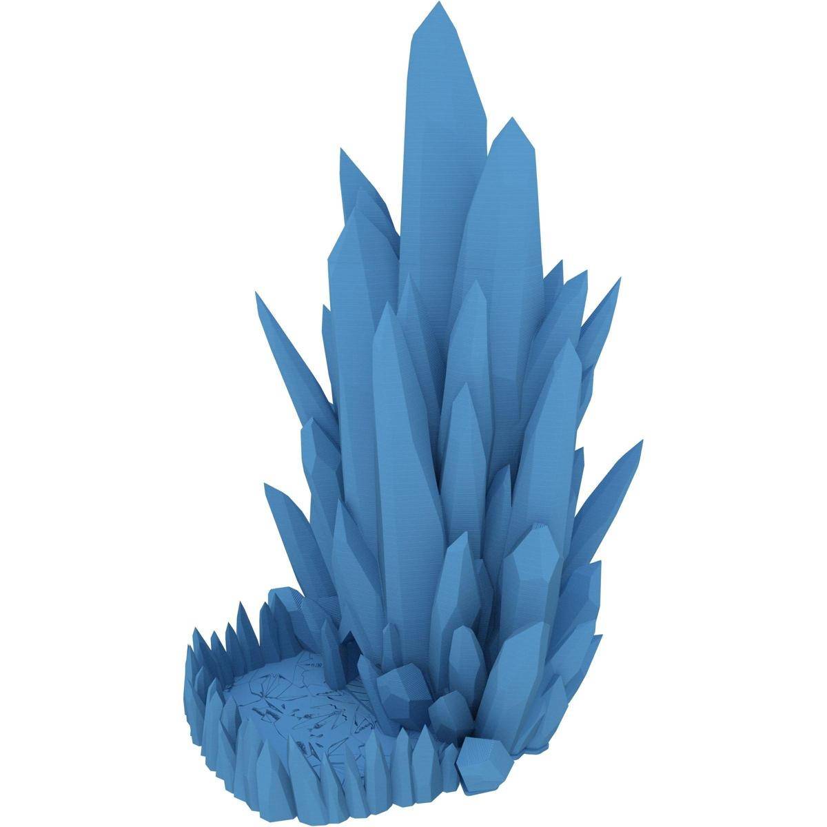 FH5490 - Fates End Dice Tower: Crystal, himmelblau